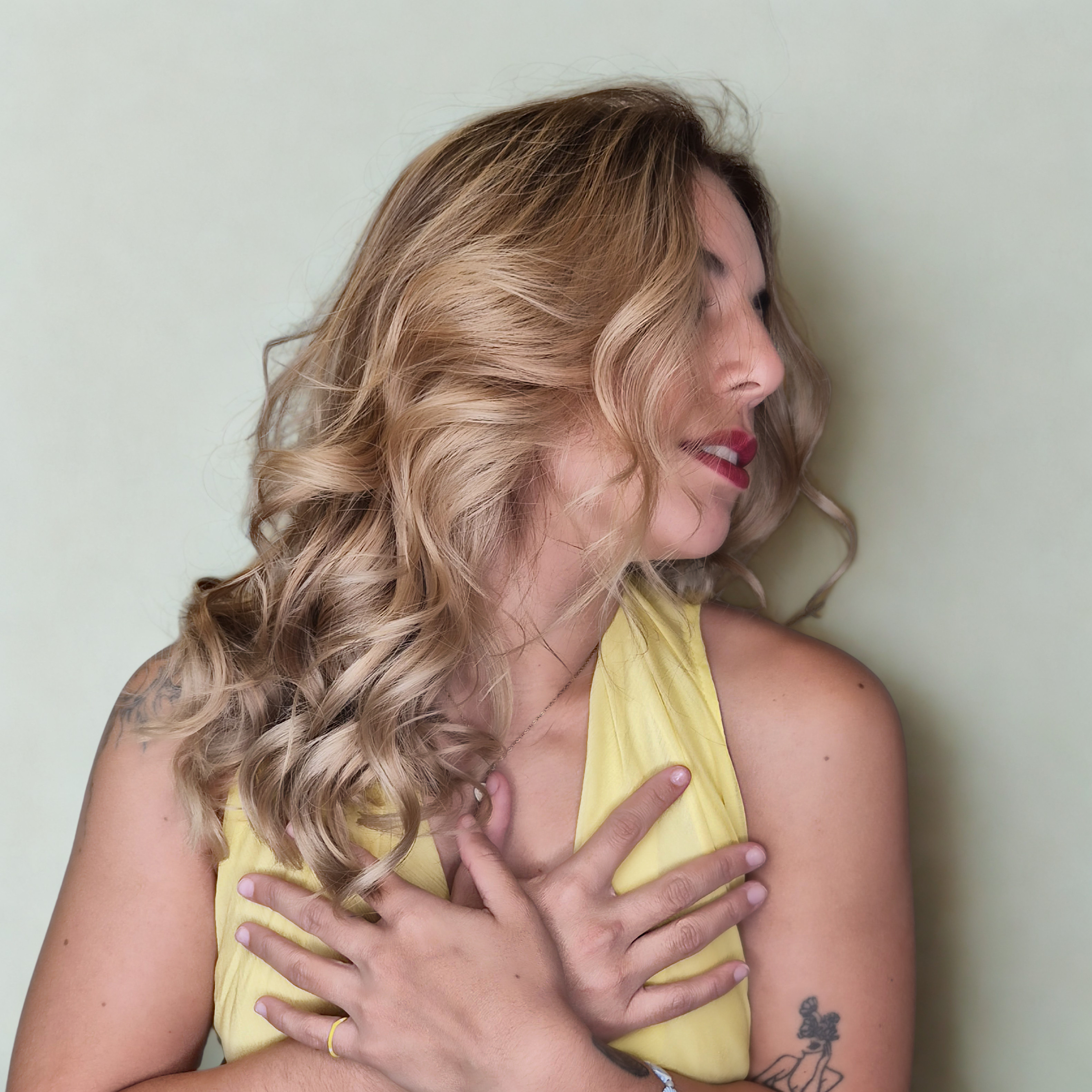 Santori Blonde Hairstyle